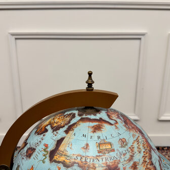 Klassiek-Engels-Antiek-Oud-Vintage-Chesterfiel-Italiaanse-Globe-Bar-Drankglobe-Vloermodel-3