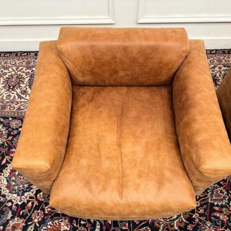 Frigerio-Cooper-lederen-fauteuils-Design-bruin-7