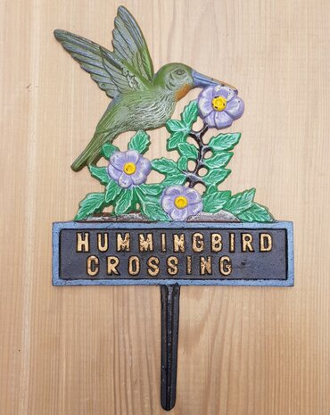 Gietijzeren-tuinsteker-tuinprikker-tuindecoratie-vogel-hummingbird