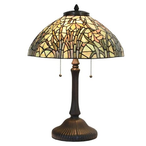 Tiffany-tafellamp-meerkleurig-glas-in-lood-tiffany-bureaulamp-tiffany-lampen