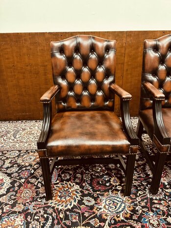 Klassiek-Engels-Chesterfied-Springvale-Stoel-Bureaustoel-Chair