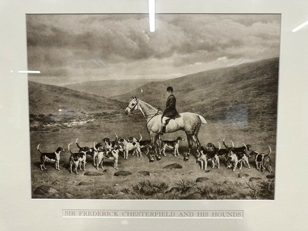 Sir-Frederick-Chesterfield-and-his-hounds