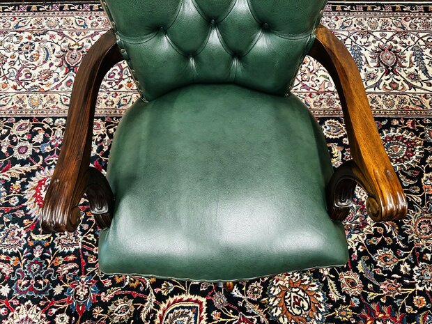 Klassiek-Engels-President-Chair-Bureaustoel