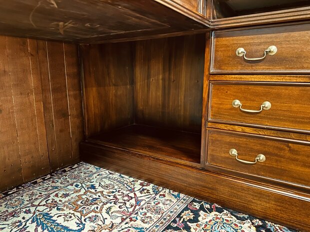 Klassiek-Engels-Chesterfield-Hoekbureau