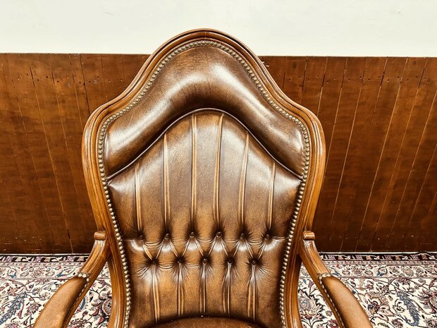 Antieke-Engelse-Bureaustoel