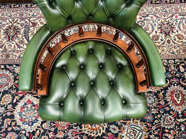 Chesterfield-Captain-Chair-Groen