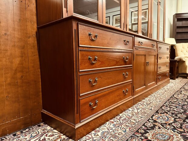 Klassiek-Engelse-Mahonie-Bibliotheekkast