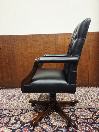 Klassieke-Chesterfield-President-bureaustoel-zwart-5