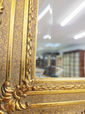 Antieke-Franse-goude-spiegel-barok-barock-met-facet-geslepen-glas-7