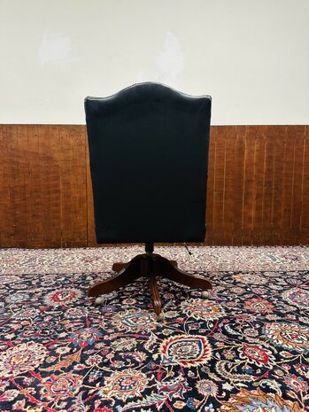Engelse-President-Chair-Zwart