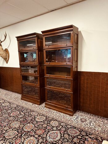 Klassiek-Engelse-Globe-Wernicke-Boekenkast-Nieuw