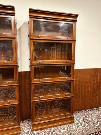 Klassiek-Engelse-Globe-Wernicke-Boekenkast-Nieuw