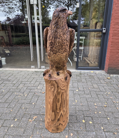 Groot-adelaar-zeearend-outsnijwerk-tuinbeeld-hout-2