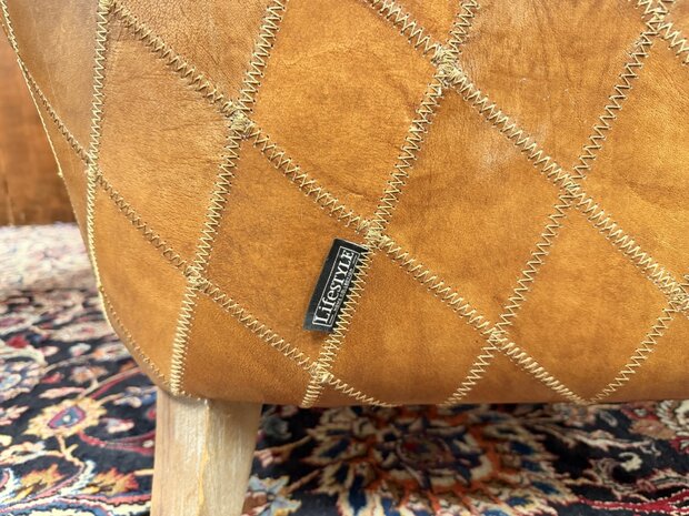 Klassiek-Engels-Oud-Antiek-Chesterfeld-Schaapslederen-Schaaps-Leder-Fauteuil-Aviator-Chair-Model