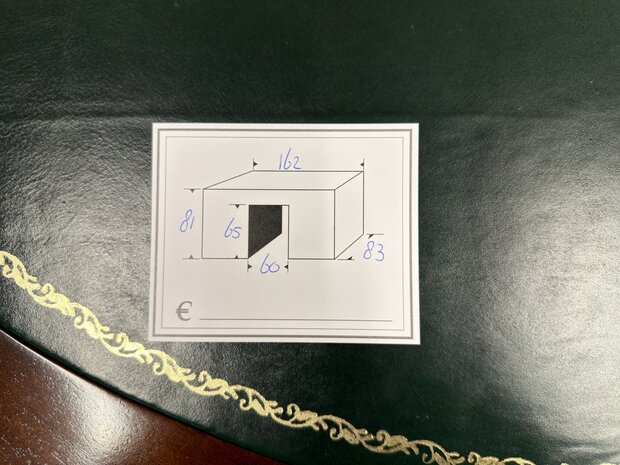 Klassiek-Engels-Antiek-Oud-Chesterfield-Ovaal-Nier-Vormig-Bureau-Desk-met-Groen-Lederen-Inleg