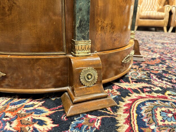 Antiek-Klassiek-Oud-Frans-Louis-Lodewijk-XIV-Bureau-Desk-met-Bronzen-ornamenten