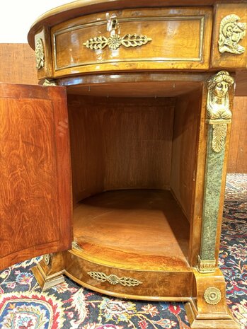 Antiek-Klassiek-Oud-Frans-Louis-Lodewijk-XIV-Bureau-Desk-met-Bronzen-ornamenten