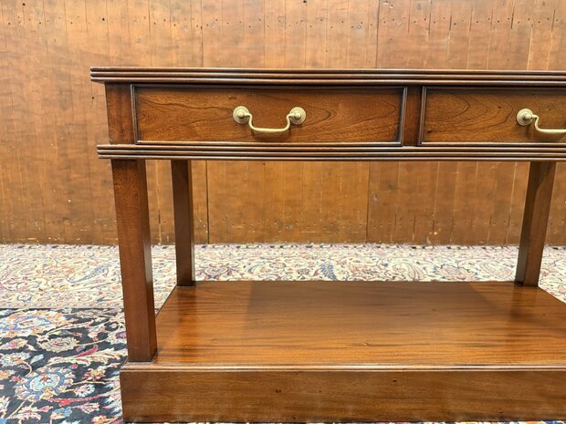 Klassiek-Engels-Oud-Antiek-Chesterfield-Mahoniehouten-Printerkast-Kantoorkast-Sidetable