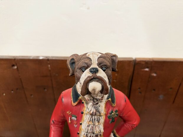 Klassiek-Engels-Antiek-Oud-Chesterfield-Beeld-Hond-Boxer-2