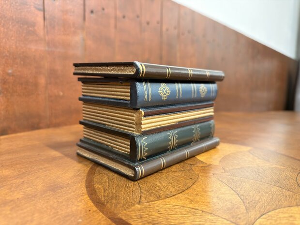 Klassiek-Engels-Bureau-Boeken-Accessoire-Opbergdoos-2