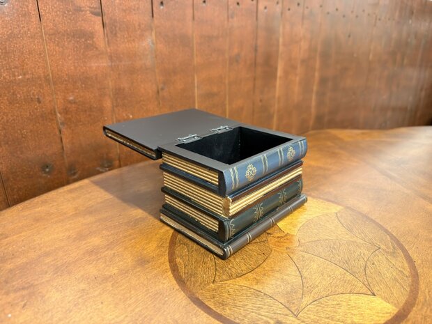 Klassiek-Engels-Bureau-Boeken-Accessoire-Opbergdoos-3