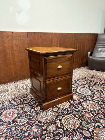 Klassiek-Engels-Antiek-Oud-Chesterfield-Archiefkast-Kantoorkast-Ladekast