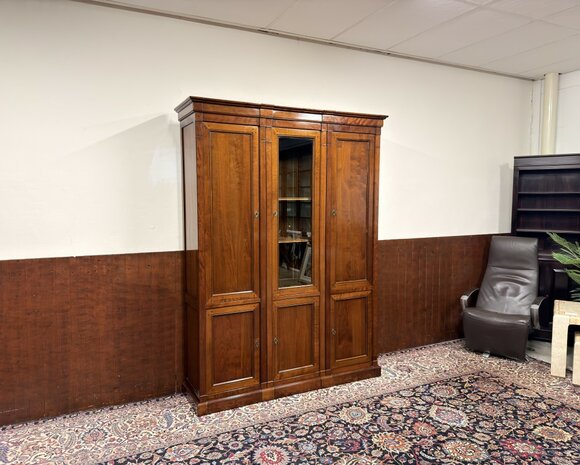 Klassiek-Italiaans-Antiek-Oud-Assi-D'asolo-Boekenkast-Kast