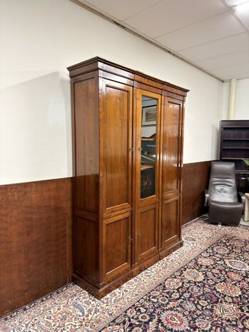 Klassiek-Italiaans-Antiek-Oud-Assi-D'asolo-Boekenkast-Kast