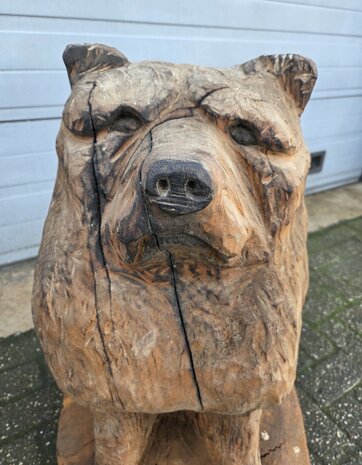 Groot-houtsnijwerk-houtsculptuur-tuinbeeld-kunstwerk-van-een-Chow-Chow-hond-7