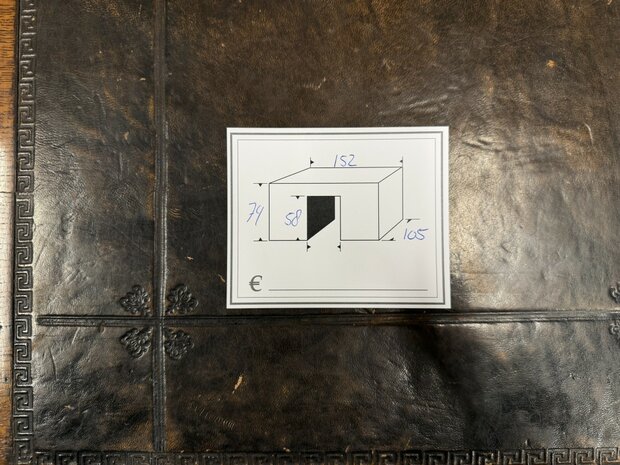 Antiek-Klassiek-Oud-Engels-Chesterfield-Schrijftafel-Bureau-Partnerdesk