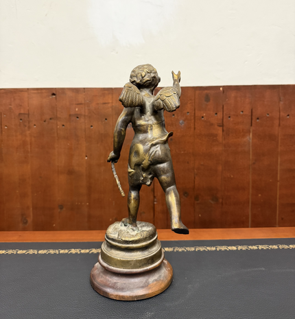 Antiek-Brons-beeld-Putti-Engel-4