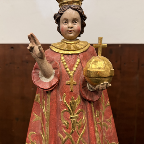 Antiek-houten-polychroom-geschilderd-beeld-Jezus-kindje-van-wenen-5