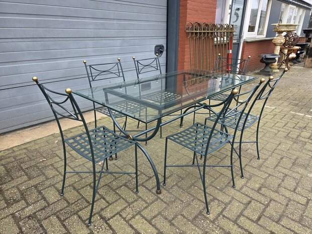 Smeedijzeren-tuinset-bistroset-tuintafel-met-stoelen-Buintentafel