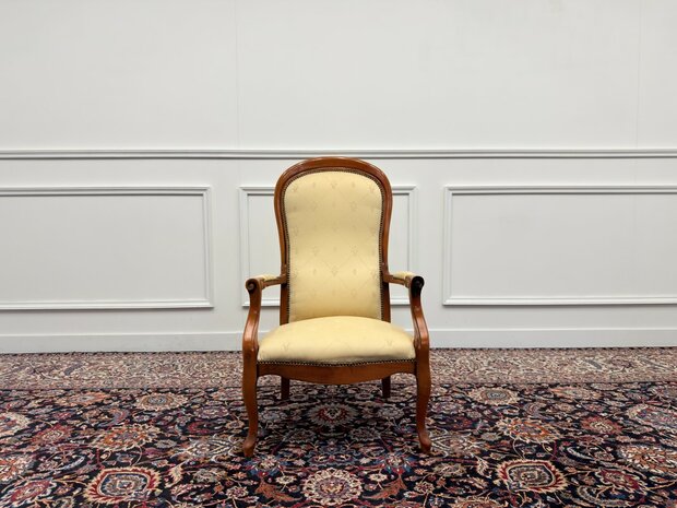 Klassiek-Engels-Antiek-Oud-Vintage-Chesterfield-Fauteuil