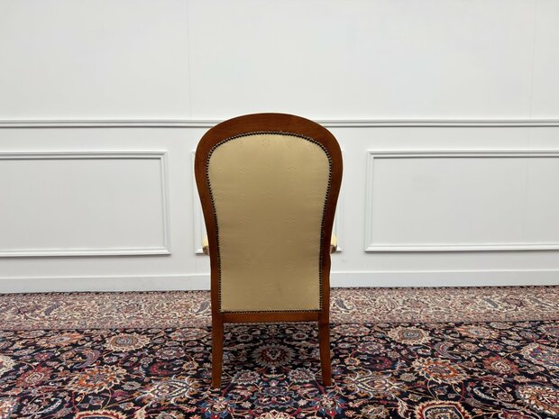Klassiek-Engels-Antiek-Oud-Vintage-Chesterfield-Fauteuil