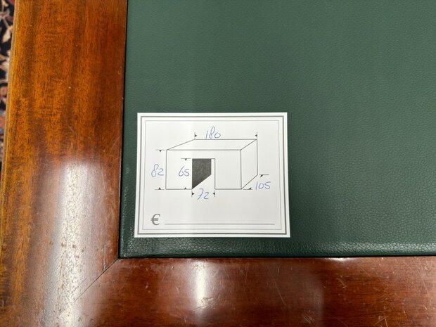 Klassiek-Engels-Antiek-Oud-Vintage-Chesterfield-Bureau-Desk-Partnerdesk-Groen-Leder-Ingelegd