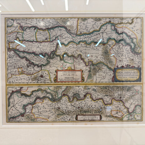 Antieke-landkaart-van-de-Rijn-Waal-en-Maas&ndash;Willem-Janszoon-Blaeu
