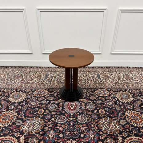 Klassiek-Engels-Antiek-Oud-Vintage-Chesterfield-Art-Deco-Sidetable-Bijzettafel-Tafel
