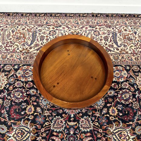 Klassiek-Engels-Antiek-Oud-Vintage-Chesterfield-Art-Deco-Sidetable-Bijzettafel-Tafe