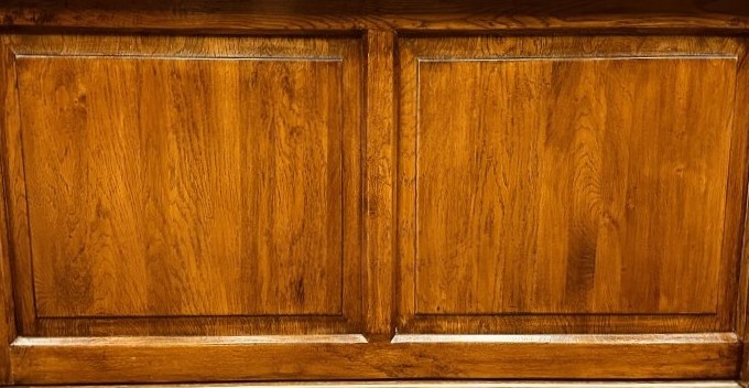 Houtsoort Klassieke en Engelse boekenkast donker eiken