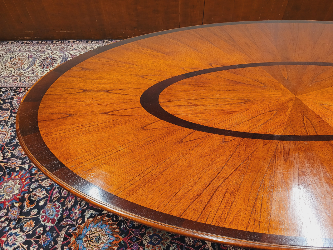 Detail foto houtsoort  kersen  hout vergadertafel eettafel