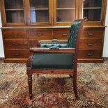 Engelse Chesterfield bureaustoel