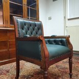 Engelse Chesterfield bureaustoel