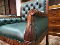 Engelse Chesterfield bureaustoel