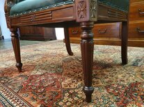 Engelse Chesterfield bureaustoel