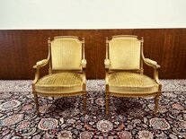 Antieke Hollywood Regency fauteuils