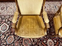 Antieke Hollywood Regency fauteuils