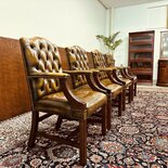 2 Springvale lederen eetkamerstoelen