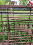 Antieke smeedijzeren poort