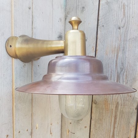 Scheepslamp koper messing - WM1